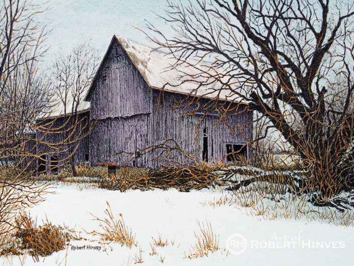 Robert Hinves - Abandoned Barn Near Fernwood Gardens II